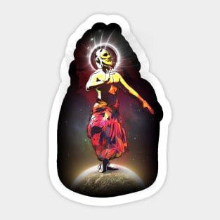 Dance Above The Surface Of The World Sticker